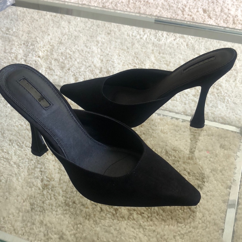 Topshop Backless Mule Pump